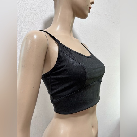 Zella Other - Zella Sleek Black Sports Bra
